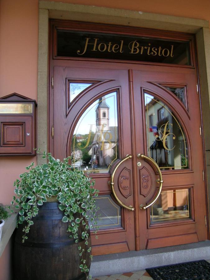 Hotel Restaurant Le Bristol Нідербронн-ле-Бен Екстер'єр фото