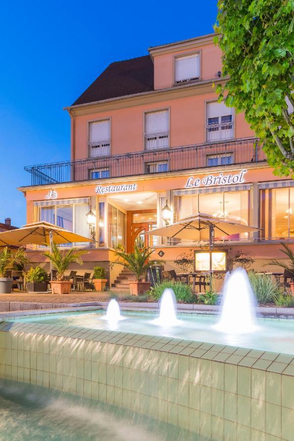 Hotel Restaurant Le Bristol Нідербронн-ле-Бен Екстер'єр фото